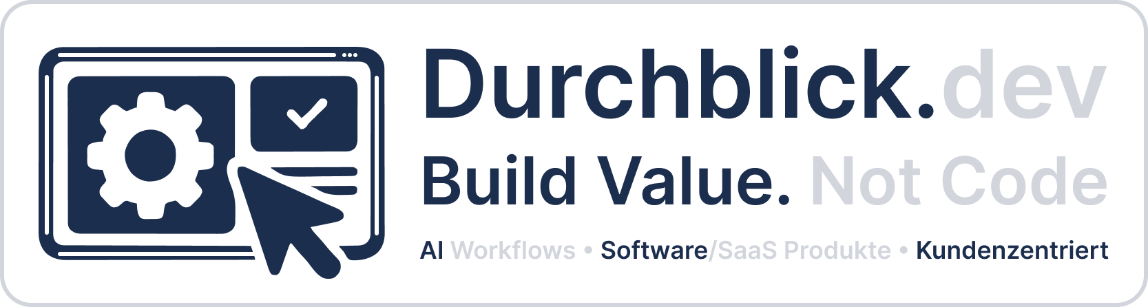 Durchblick.dev Logo